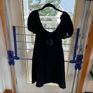 H&M mini dress cut out in front